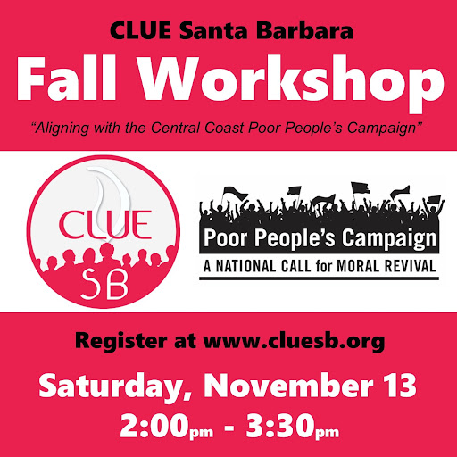 CLUE Santa Barbara 2021 Fall Workshop