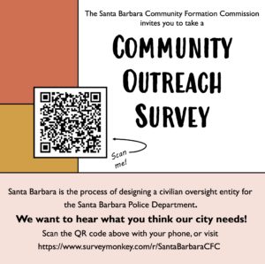 Santa Barbara Community Outreach Survey police oversight body